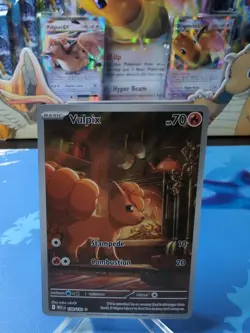 Pokemon TCG Vulpix 138/132 Illustration Rare Mega Evolution Base Set NM/M - Image 1