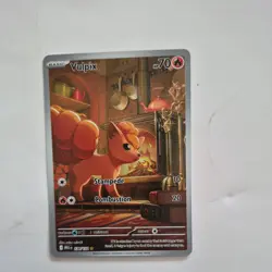 Pokemon TCG Vulpix 138/132 Illustration Rare Mega Evolution Base Set NM/M - Image 1