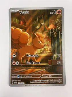 Vulpix 138/132 - Mega Evolution - Pokemon Card - Illustration Rare - NM/M 💥 - Image 1