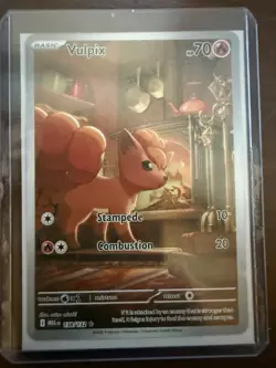 Vulpix 138/132 IR – Illustration Rare – Pokemon MEG Mega Evolution – NM - Image 1