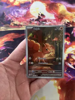 Vulpix 138/132 Illustration Rare Pokemon TCG Mega Evolution NM - Image 1