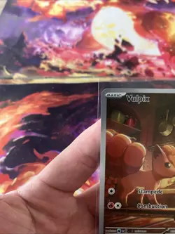 Vulpix 138/132 Illustration Rare Pokemon TCG Mega Evolution NM - Image 3