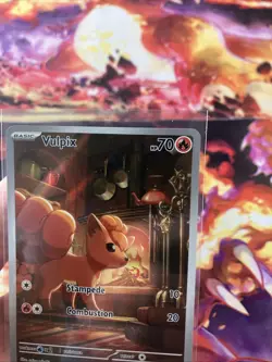 Vulpix 138/132 Illustration Rare Pokemon TCG Mega Evolution NM - Image 4