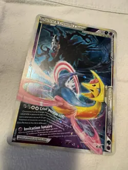 (FRENCH) Darkrai & Cresselia Legend (Single OVERSIZED Promo) 100/102 JUMBO Card - Image 1