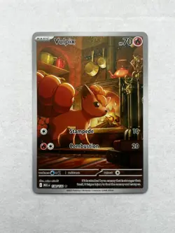 Pokemon TCG: Vulpix 138/132 IR - Mega Evolution - Nm/Mint Condition - Image 1