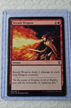 Breath Weapon Commander Legends, Magic the Gathering, MTG **NEW** - Image 1