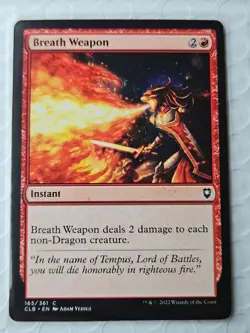 Breath Weapon Commander Legends, Magic the Gathering, MTG **NEW** - Image 2