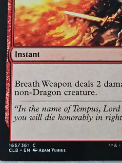Breath Weapon Commander Legends, Magic the Gathering, MTG **NEW** - Image 3