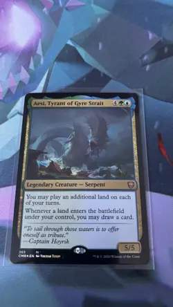 Aesi, Tyrant of Gyre Strait - Magic: The Gathering - Commander Legends - M/NM - Image 1
