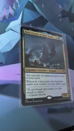 Aesi, Tyrant of Gyre Strait - Magic: The Gathering - Commander Legends - M/NM - Image 4