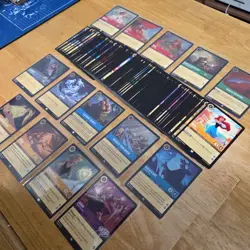 Disney Lorcana The First Chapter 125+ Card Lot 14 Foils/Holos NM Bulk - Image 2