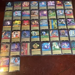 Disney Lorcana Bulk Lot 42 FOILS Also Includes 273 Common/Uncommon- Fabled - Image 4