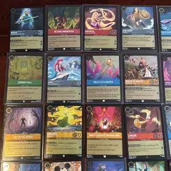 Disney Lorcana Bulk Lot 42 FOILS Also Includes 273 Common/Uncommon- Fabled - Image 5