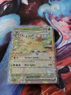 Pokemon Leafeon ex Holo Double Rare SV: Prismatic Evolutions 006/131 NM - Image 4