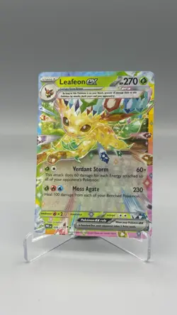 Leafeon ex - 006/131 006/131 Holo SV: Prismatic Evolutions Pokemon NM - Image 1