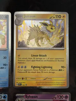 Prismatic Evolutions Complete 6 Card Eevee-lutions Cosmos Promos SVP 167-172 NM - Image 4