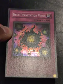 Yu-Gi-Oh! SUPER RARE CARD DECK DEVASTATION VIRUS FET-EN058 1ST LP/MP - Image 3