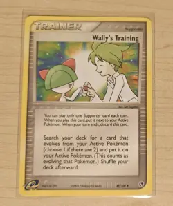 Pokemon TCG Wally's Training 89/100 Sandstorm Regular Mint Card - Image 1