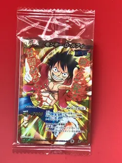 One Piece Sealed Miracle Battle Carddass Monkey D Luffy Promo foil card 46 - NM - Image 1