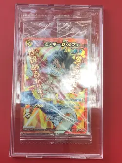 One Piece Sealed Miracle Battle Carddass Monkey D Luffy Promo foil card 46 - NM - Image 4