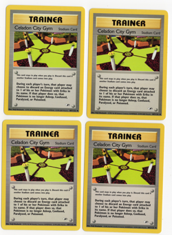 Celadon City Gym 107/132 Gym Heroes Pokemon Card - Image 3