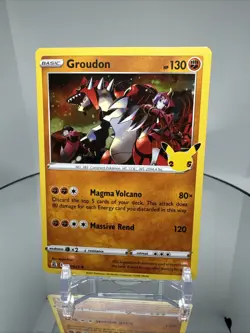 Groudon – Celebrations (017/025) Holo Pokemon Card – 25th Anniversary Set - Image 1