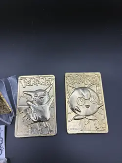 1999 POKEMON 23k GOLD PLATED CARDS BURGER KING BK COMPLETE SET OF 6 - Image 4