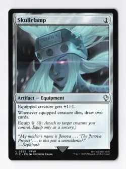 Skullclamp Normal U Final Fantasy MTG Magic the Gathering Card NM - Image 1