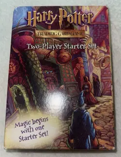 Harry Potter Trading Card Game Two-Player Starter Set Used Open Box - Image 1