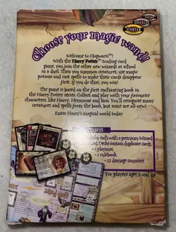 Harry Potter Trading Card Game Two-Player Starter Set Used Open Box - Image 2