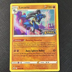 Lucario SWSH186 SWSH: Sword & Shield Promo Cards Holo - Image 1