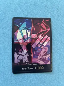 FOUR EMPERORS DON!! CARD - One Piece - English - 2nd Anniversary Set Promo Foil - Image 1
