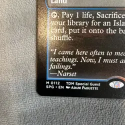 MTG Scalding Tarn 0112 Special Guest English (TDM) Land - Image 3