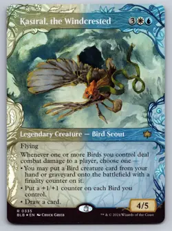 Kastral, the Windcrested (Showcase) 335 Bloomburrow MTG Foil NM - Image 1