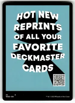 Wicked Role / Cursed Role Token 17 Wilds of Eldraine Magic: The Gathering NM - Image 2