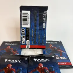 Lot of 5 Spider-Man Magic The Gathering Booster Packs Factory Sealed - Image 2