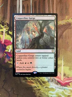 Copperline Gorge Commander: Bloomburrow NM MTG - Image 1