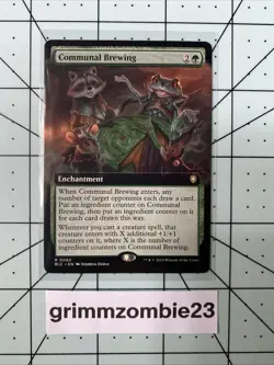 Communal Brewing (Extended Art) Commander: Bloomburrow Regular mtg - Image 1