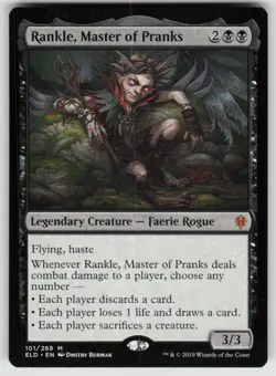 Rankle, Master of Pranks 101 Mythic Throne of Eldraine Magic: The Gathering NM - Image 1