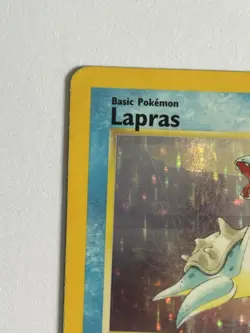 Lapras Holo Rare 10/62 Fossil 1995 Pokemon TCG Card WOTC Vintage - Image 2