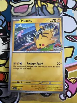 Pokemon TCG Pikachu 190 Sv: Scarlet & Violet Promo Cards Sealed - Image 1