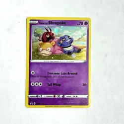 Pokemon TCG Galarian Slowpoke SWSH126 Cosmos Holo Black Star Promo NM/M - Image 1