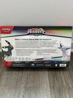 Pokemon TCG Prismatic Evolutions Premium Figure Collection Box READ DESC - Image 2