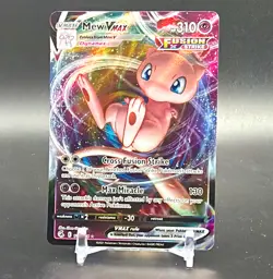 Pokemon TCG Mew VMAX 114/264 Fusion Strike Ultra Rare Holo Full Art 310 HP - Image 1