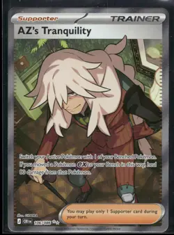 AZ's Tranquility 106/086 Ultra Rare Chaos Rising Pokemon Holo Near Mint - Image 1