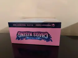 Chaos Rising Pokemon Center ETB: Elite Trainer Box- Torn seal - Image 3