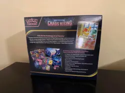 Chaos Rising Pokemon Center ETB: Elite Trainer Box- Torn seal - Image 5