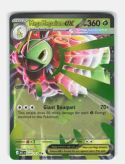 Mega Meganium ex Pokemon TCG ME: Ascended Heroes 010/217 NM - Image 1