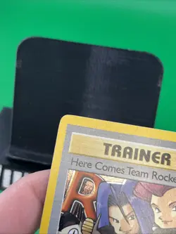 Pokemon Here Comes Team Rocket! 15/82 Team Rocket Holo Rare English LP - Image 3