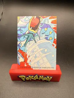 2000 Topps Pokemon Stick On 10 04 Charmander Series 2 Chase TV Animation Sticker - Image 3